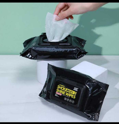 Instant Shoe Cleaning Wipes – 80 Count