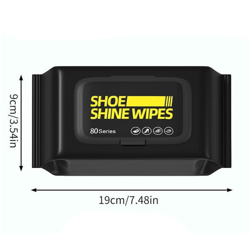 Instant Shoe Cleaning Wipes – 80 Count